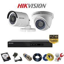 Trọn bộ 2 camera Hikvision 2MP