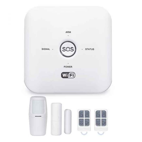 Bộ KIT báo trộm WIFI + Sim GSM SmartZ GW03